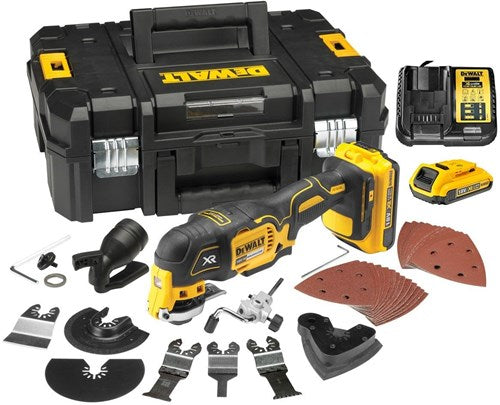 Dewalt dcs355d2 oscillerende multitool | 2.0ah li-ion - dcs355d2