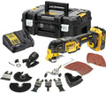 Dewalt dcs356p1 oscillerende multitool | 18v | 5.0ah | li-ion in tstak - geleverd met 1 accu - dcs356p1