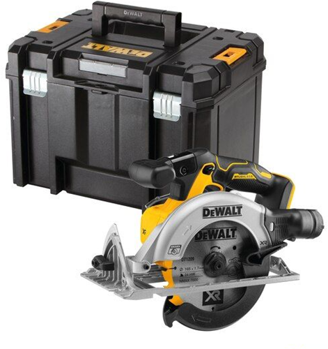 Dewalt dcs565nt | accu cirkelzaag | xr | 18 volt | 165 mm | zonder accu's laders