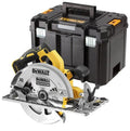 Dewalt dcs572nt | accu cirkelzaag | xr | 18 volt | 184 mm | body in tstak | zonder accu's lader - dcs572nt-xj