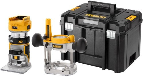 Dewalt dcw604nt 18v xr bl invalfrees verwisselbare zool in tstak - body