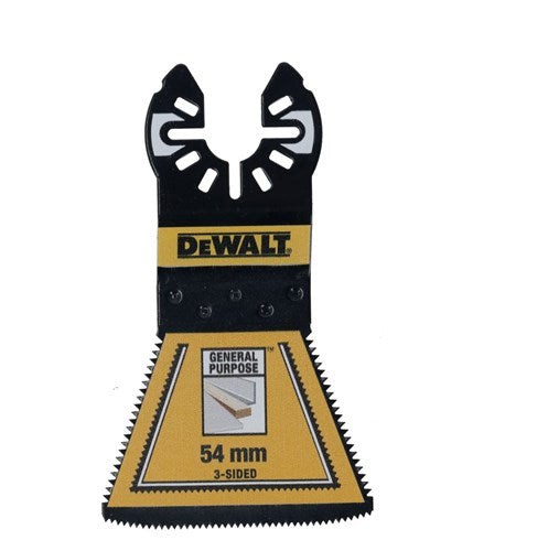 Dewalt accessoires dewalt dt20773 - multitool zaagblad | 3-zijdige zaagsnede| 1 stuk - dt20773-qz