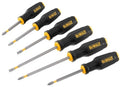 Dewalt dwht0-62056 | schroevendraaierset | volledige pasvorm | 6-delige - dwht0-62056