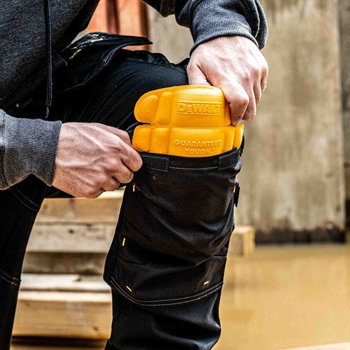 Dewalt kniestukken | geel | 1 paar - knid02000