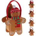 Home styling geschenktas vilt peperkoek 15cm