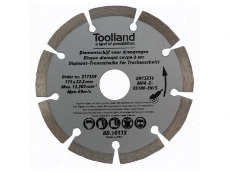 Doorslijpschijf - 13300 rpm - ø 115 mm