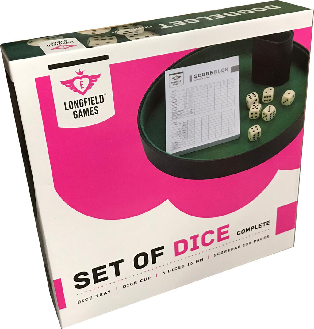 Longfield pokerpiste dobbelset compleet