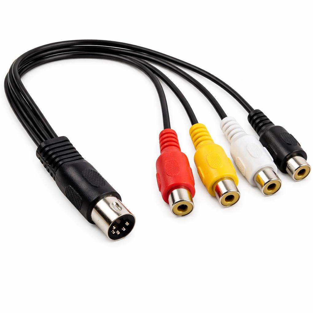 Abi din naar tulp kabel