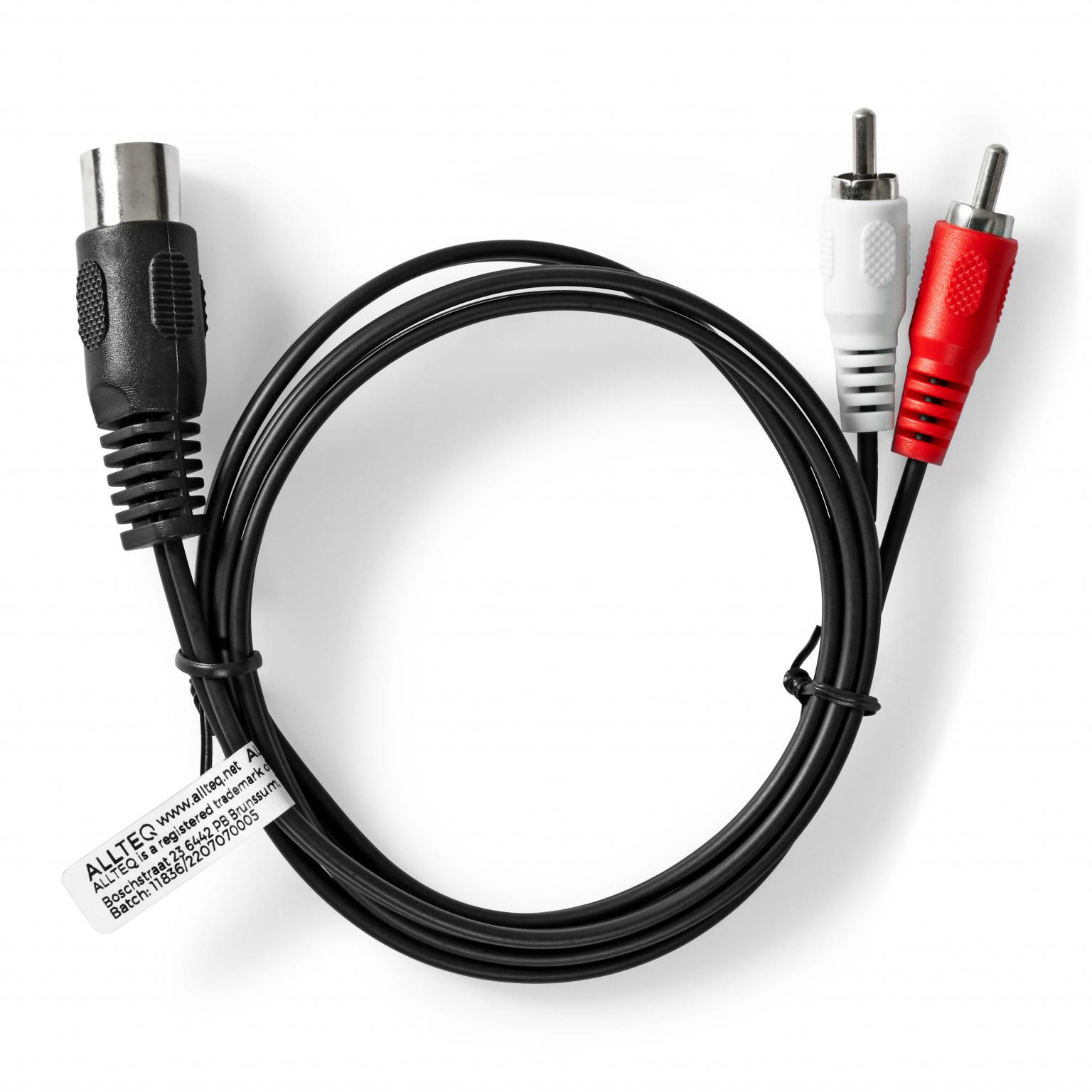Abi din naar tulp kabel