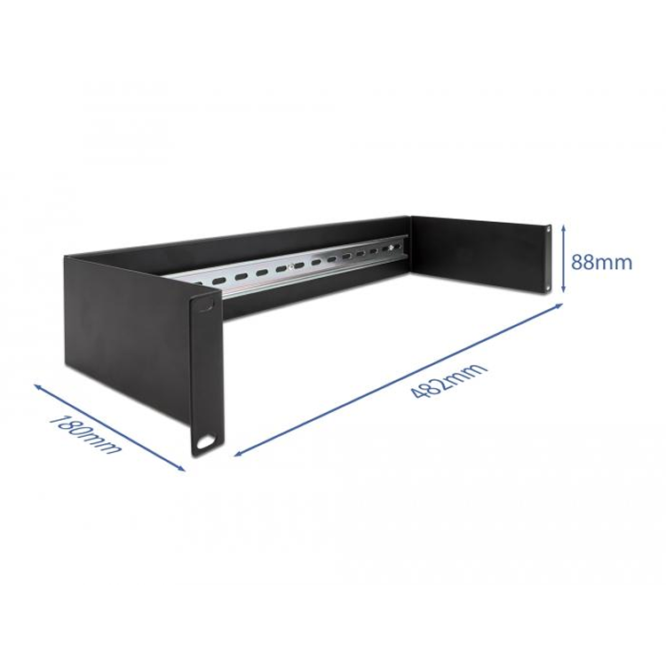 Din-rail paneel - 19″ inch