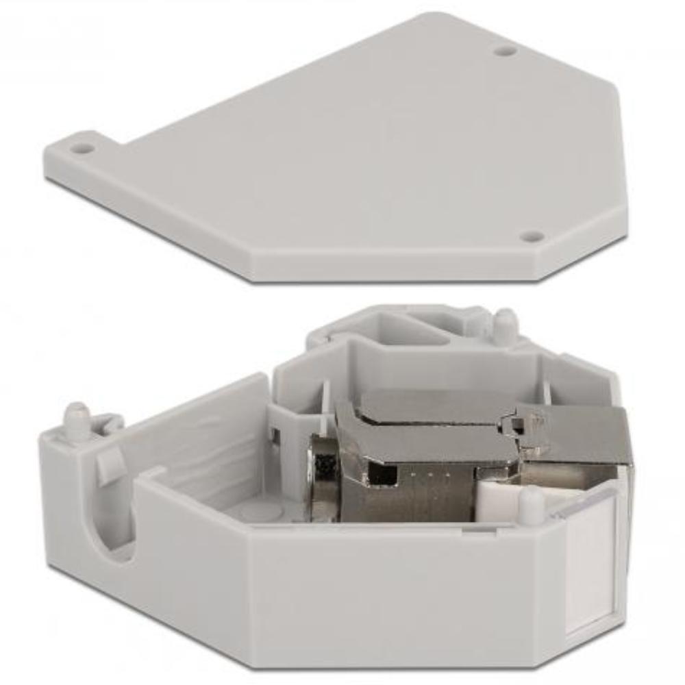 Din-railadapter met keystone module