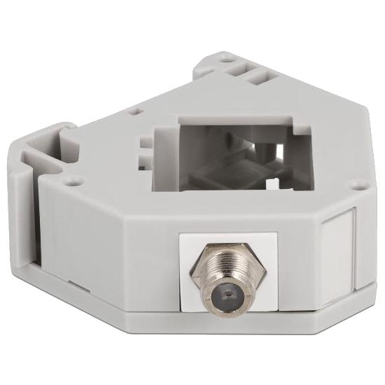 Din-railadapter met keystone module