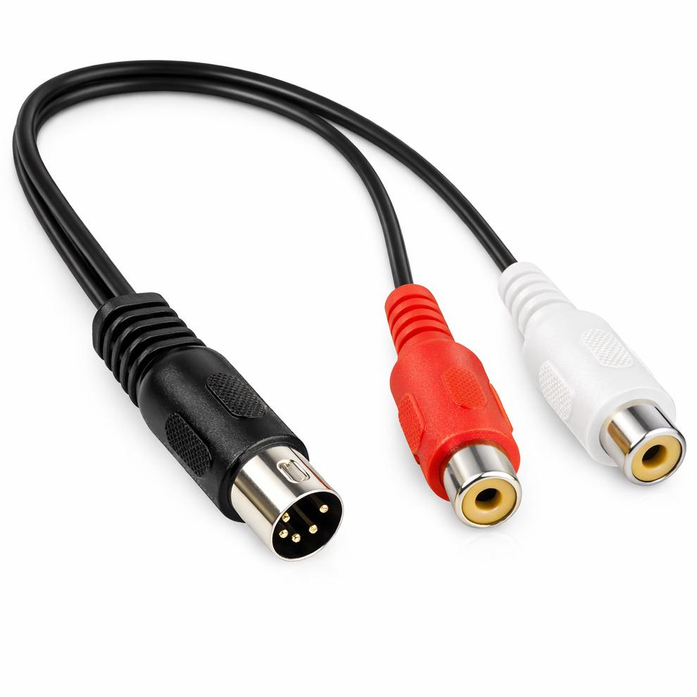 Din naar tulp kabel