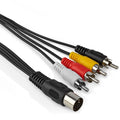Abi din naar tulp kabel
