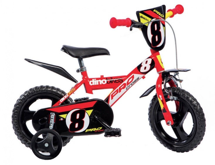 Dino bikes dino jongensfiets pro cross 12 inch rood