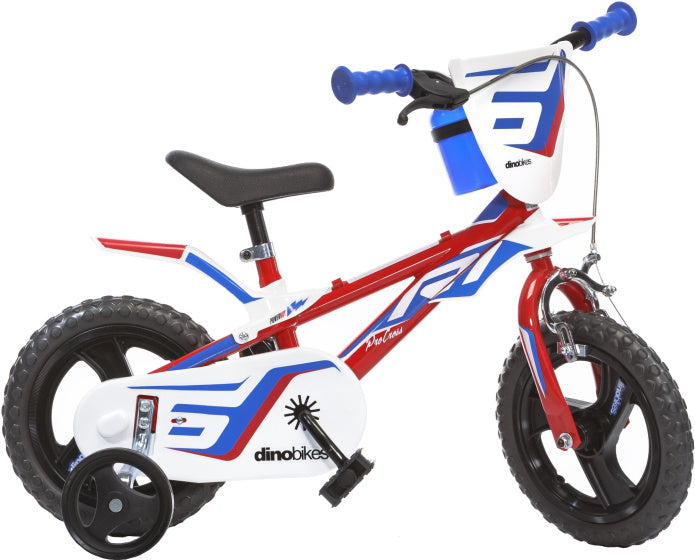 Dino bikes dino jongensfiets r1 12 inch rood blauw
