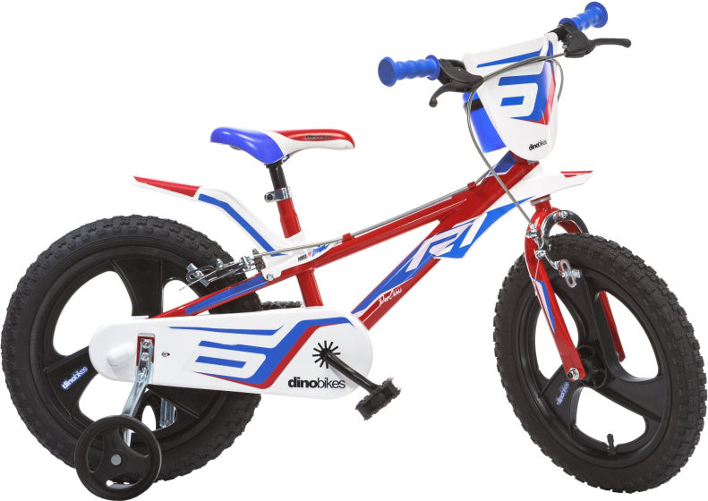 Dino bikes dino jongensfiets r1 16 inch rood blauw