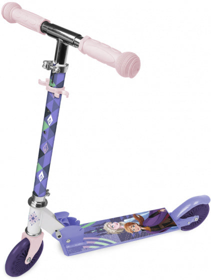 Disney Frozen 2 2-wiel kinderstep meisjes aluminium paars
