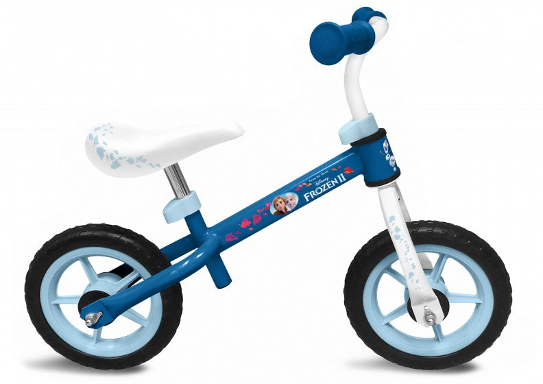 Laufrad Frozen 2 10-Zoll-Mädchen Blau / Weiß