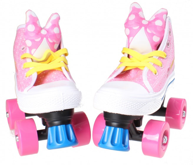 Minnie Mouse rolschaatsen meisjes roze wit maat 28
