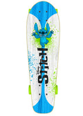 Stich - Skateboard 70 x 20 cm Junior weiß/blau/grün
