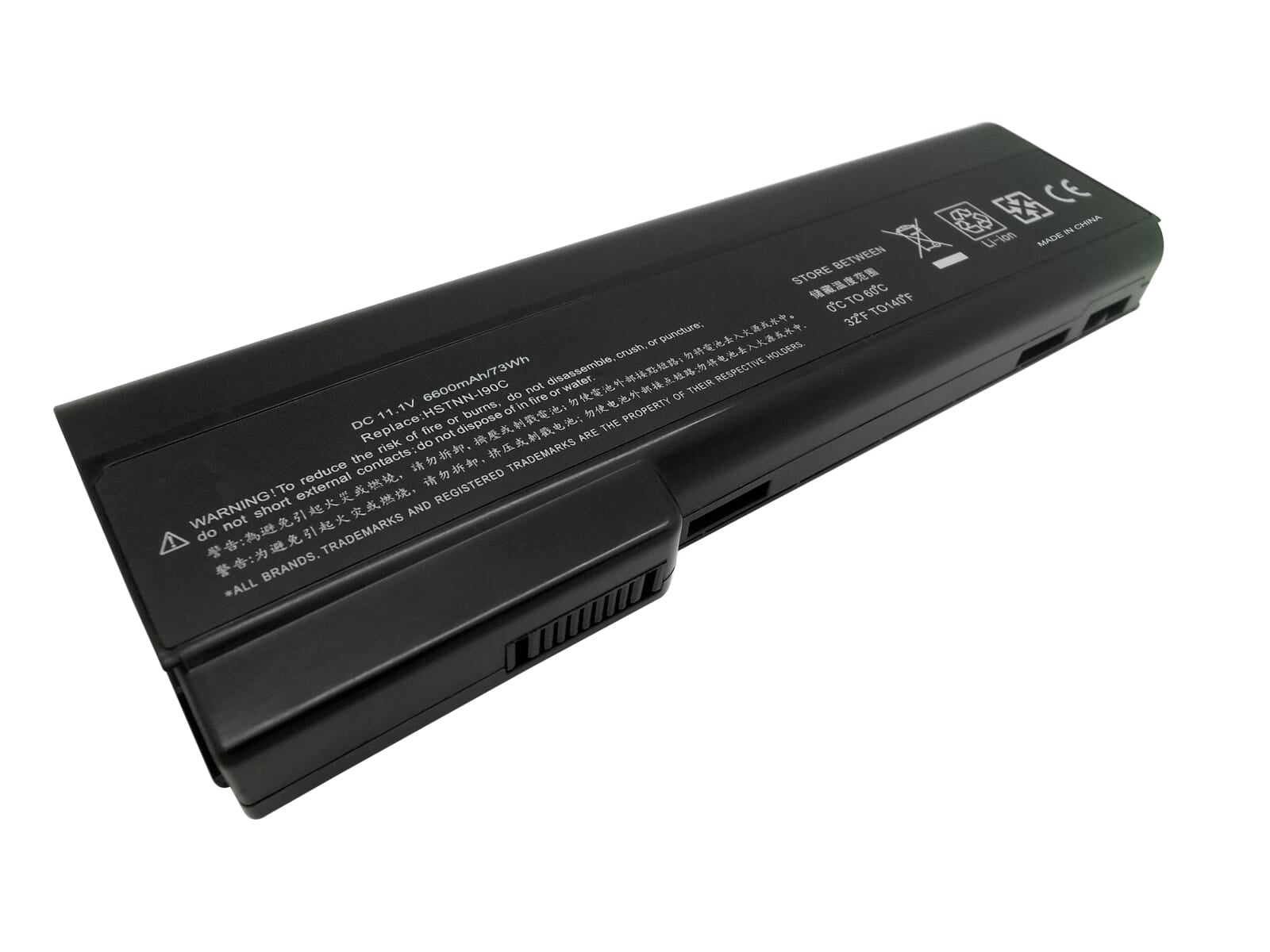Blu-Basic Laptop-Batterie um 6600 mAh verlängert