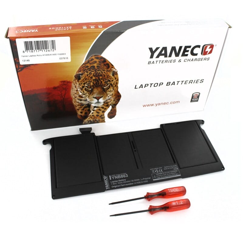 Yanec MacBook Akku 5200 mAh