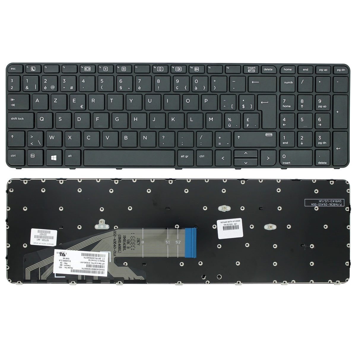 HP -Laptop -Tastatur Aery-Signal