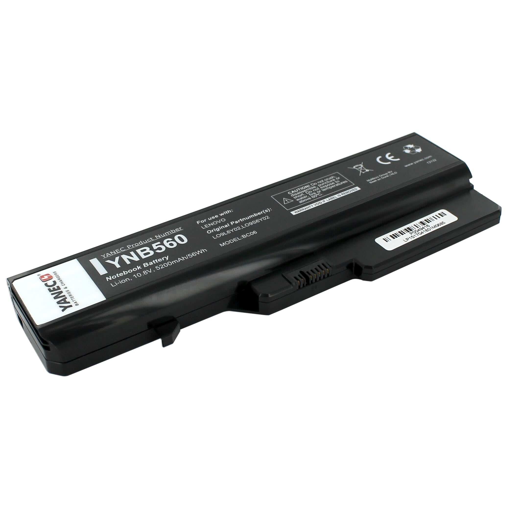 Yanec Laptop -Batterie 5200mah