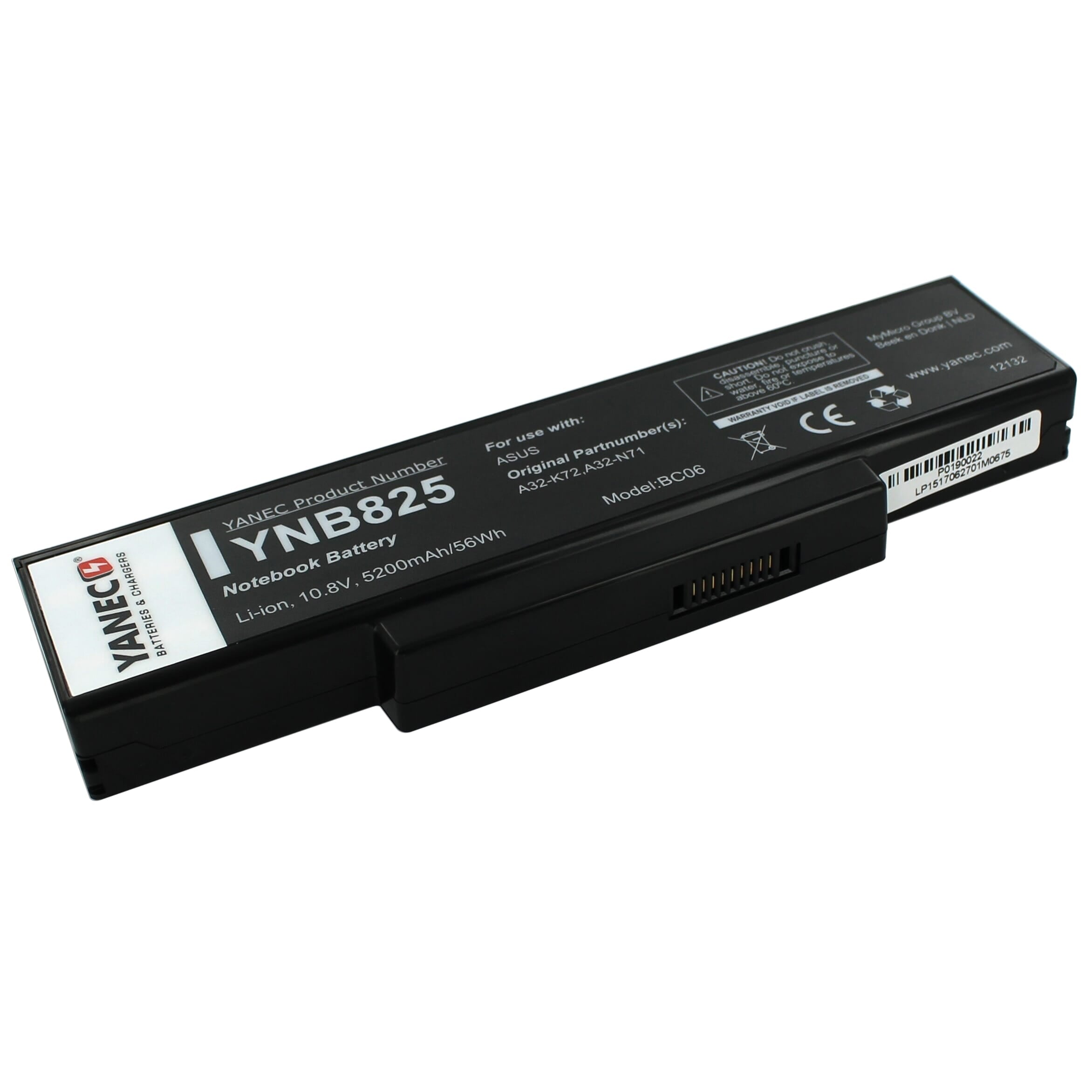 Yanec Laptop - Akku 5200 mAh