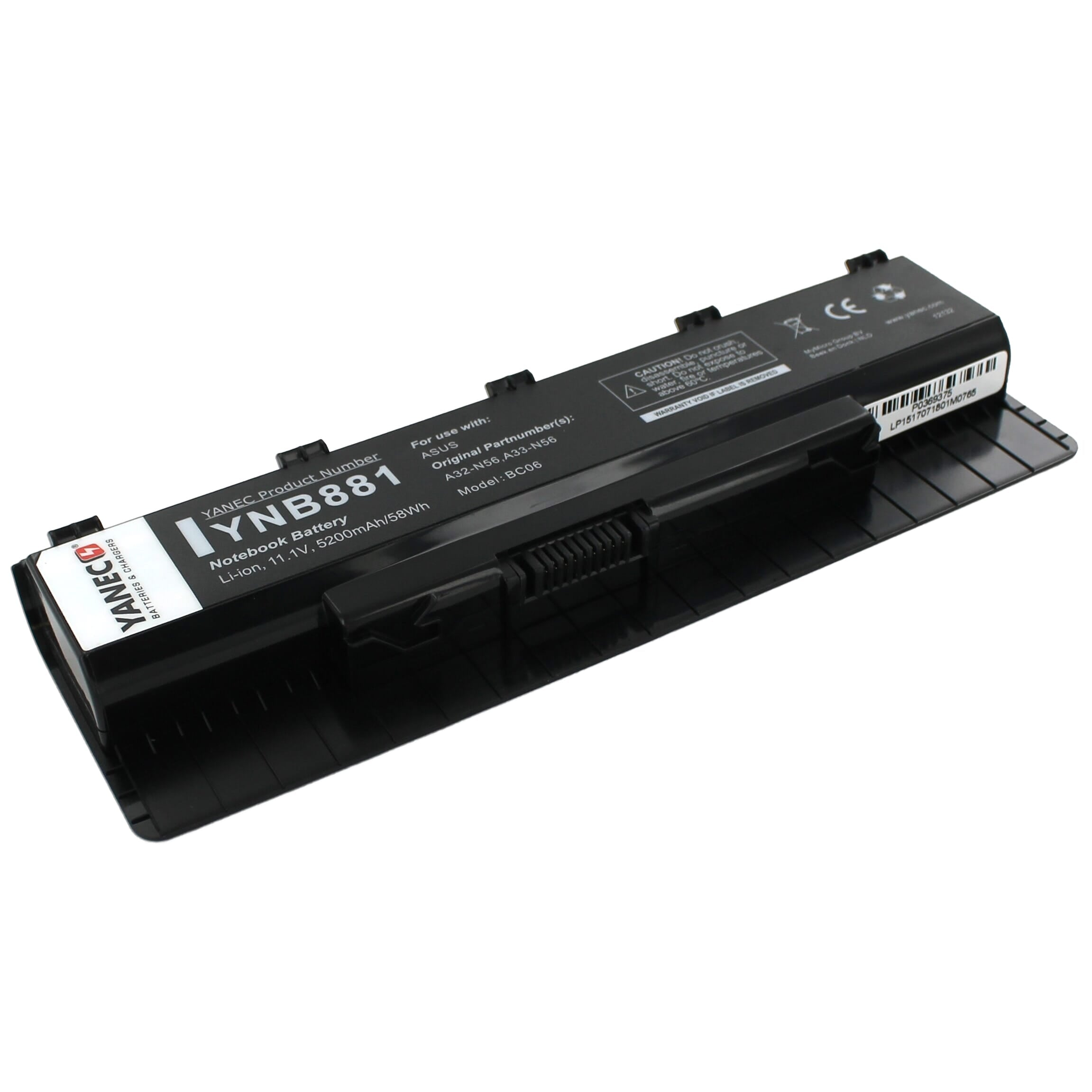 Yanec Laptop - Akku 5200 mAh