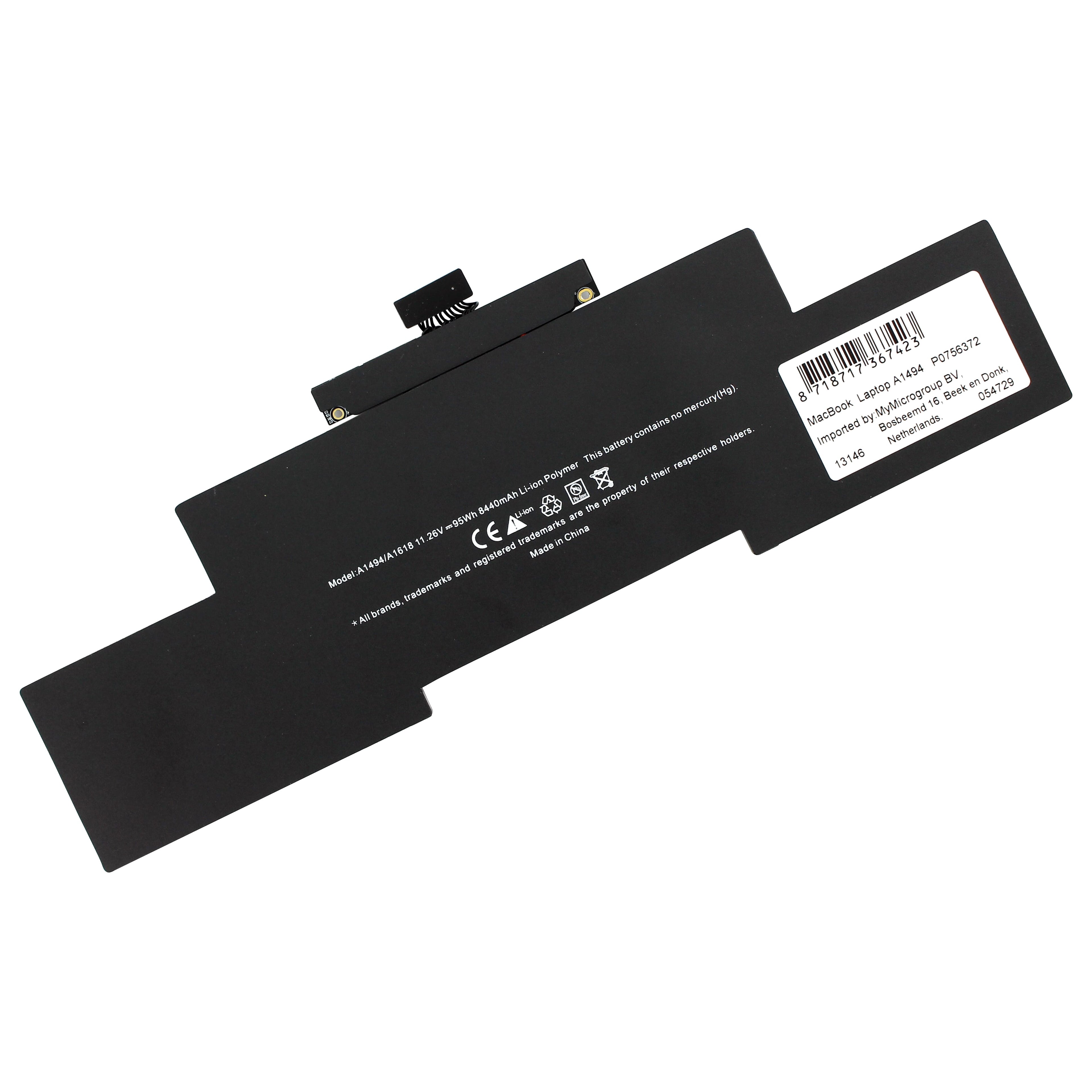 Ersatz-MacBook-Akku 8000 mAh