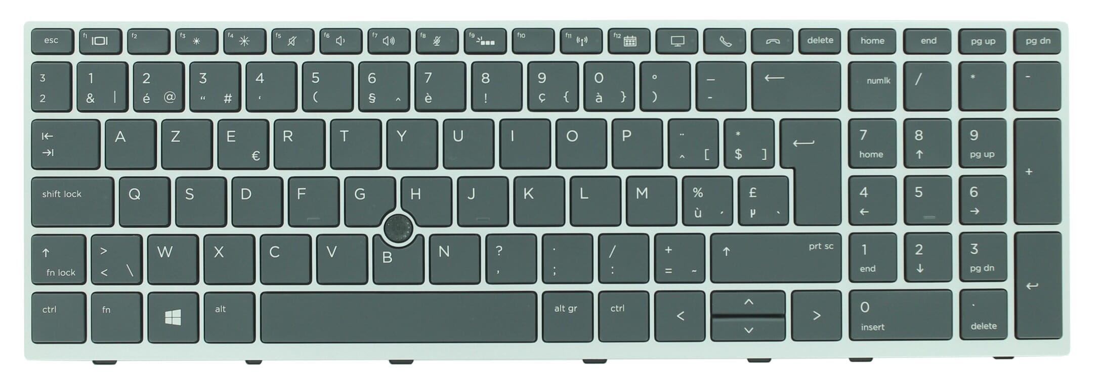 Ty hp laptop toetsenbord azer be + backlight