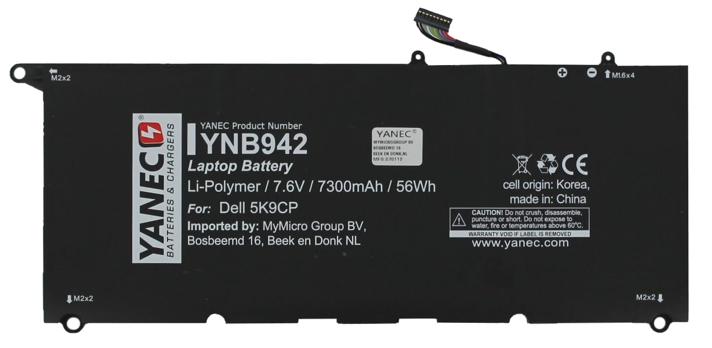 Yanec Laptop -Akku 7300 mAh