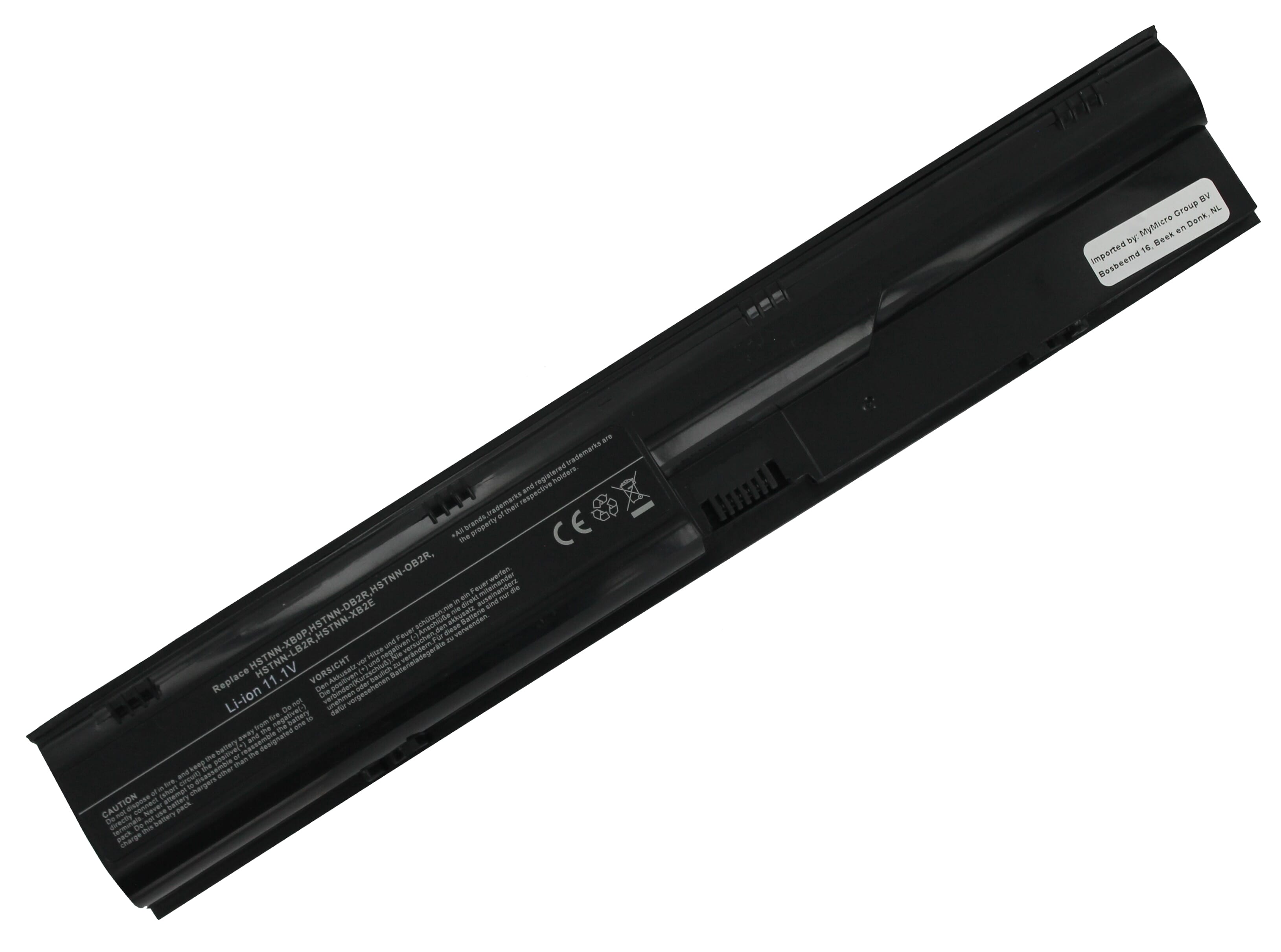 Blu-Basic Laptop-Batterie um 6600 mAh verlängert