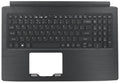 Ty acer laptop toetsenbord qwer us + top cover - zwart