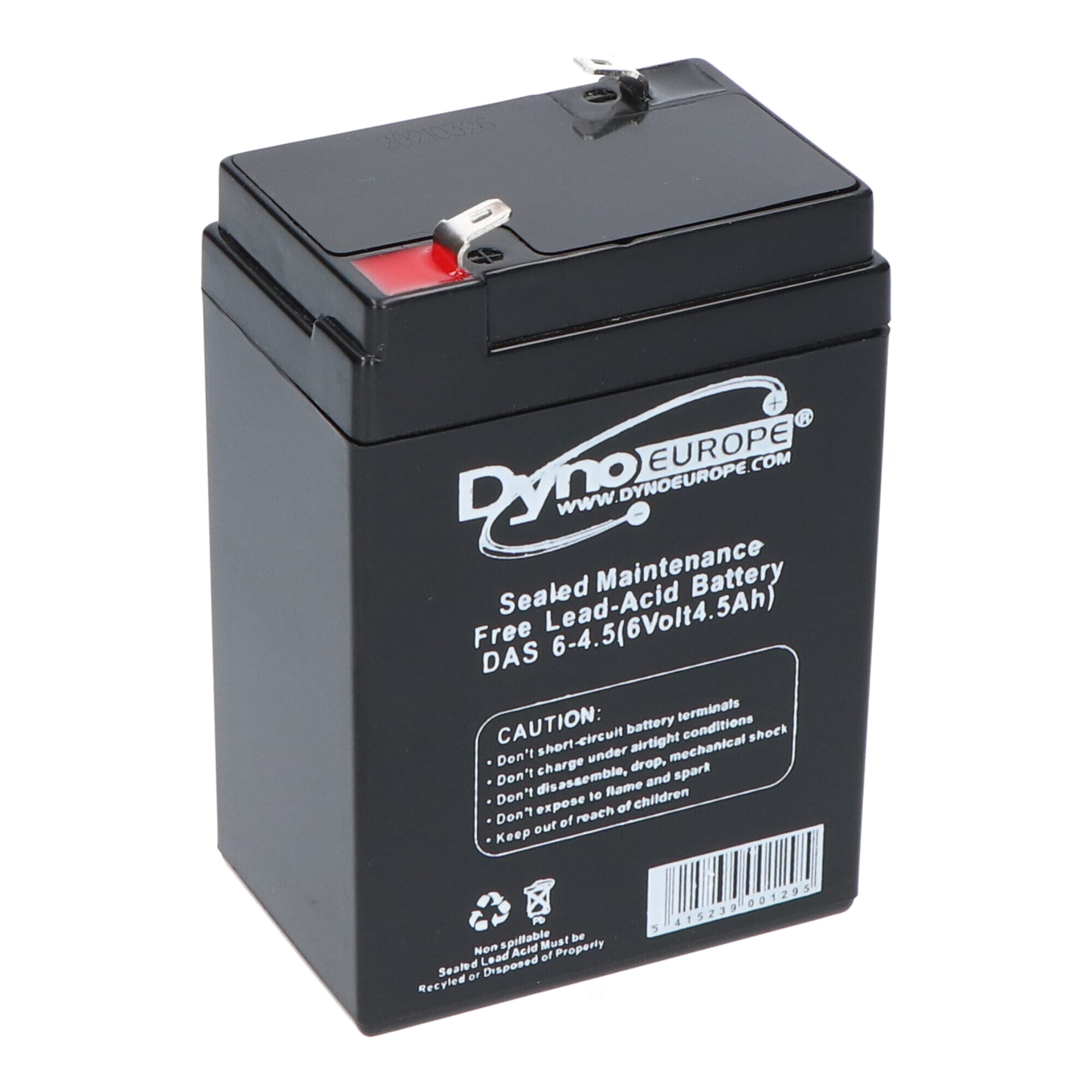 Dyno Europe Dyno Blei Batterie 6 V 4,5 Ah
