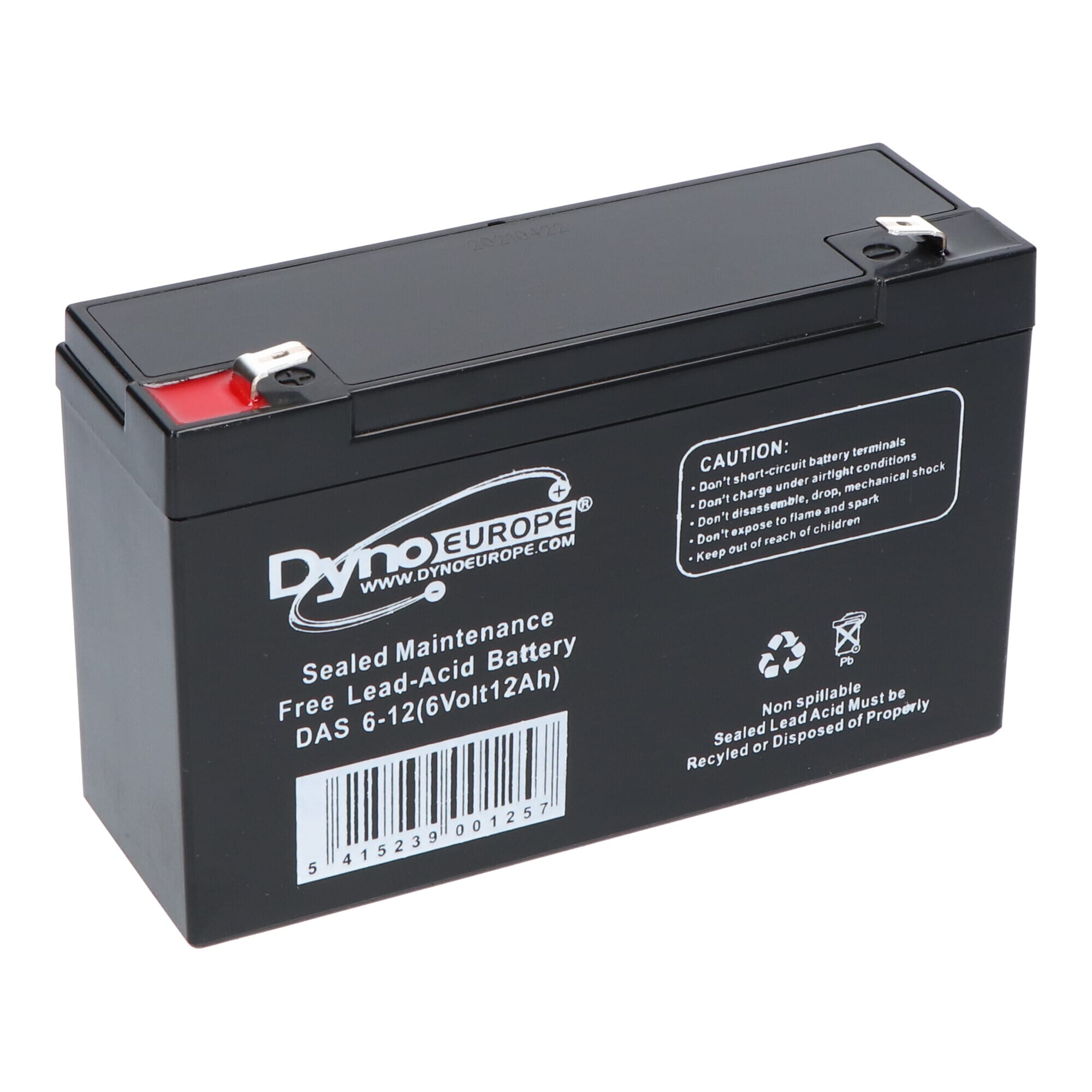 Dyno Europe Dyno Blei Batterie 6V 12Ah