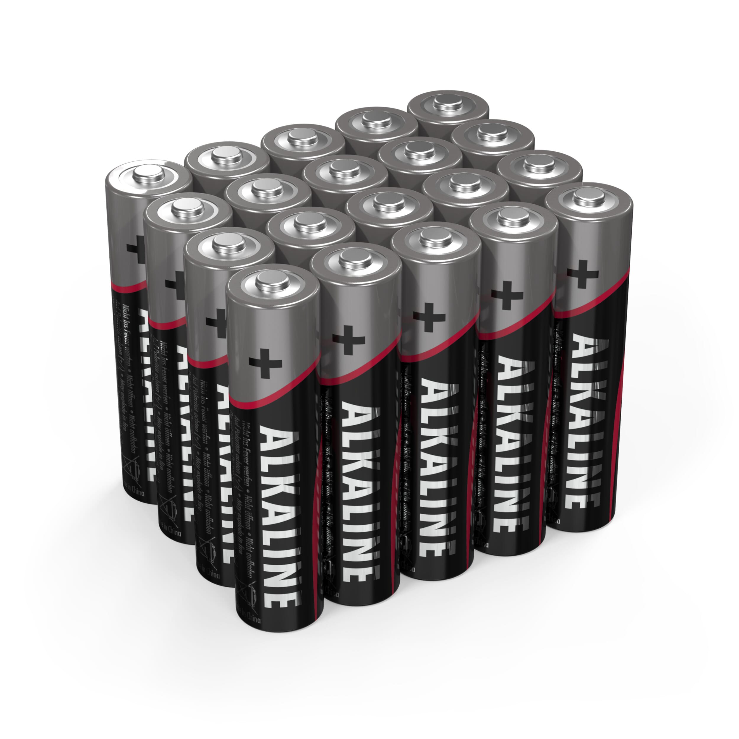 Ansmann Alkaline-Batterien Micro AAA LR03, 20 Stück. Schränke