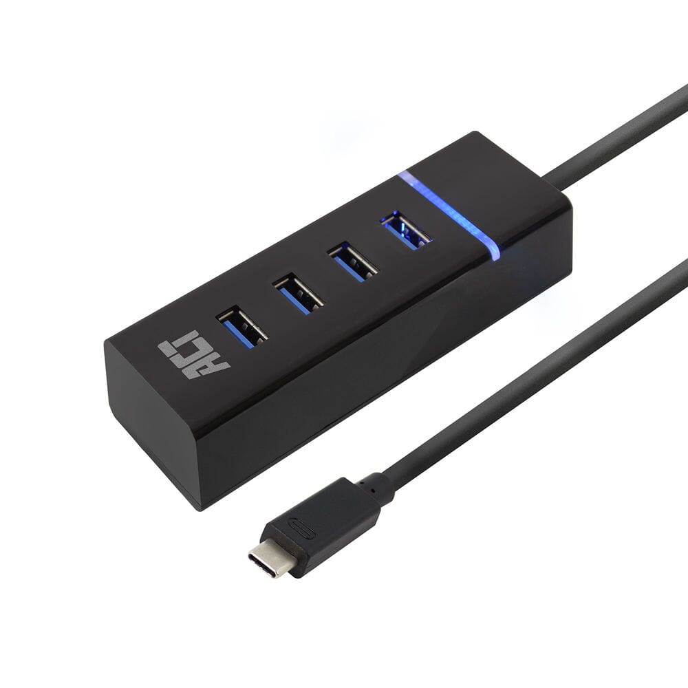 ACT-Konnektivitäts-USB-C-Hub 3.2 mit 4 USB-A-Anschlüssen