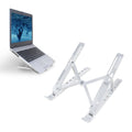 Act connectivity laptopstandaard aluminium, opvouwbaar (aluminium, hoogte verstelbaar in 7 standen)