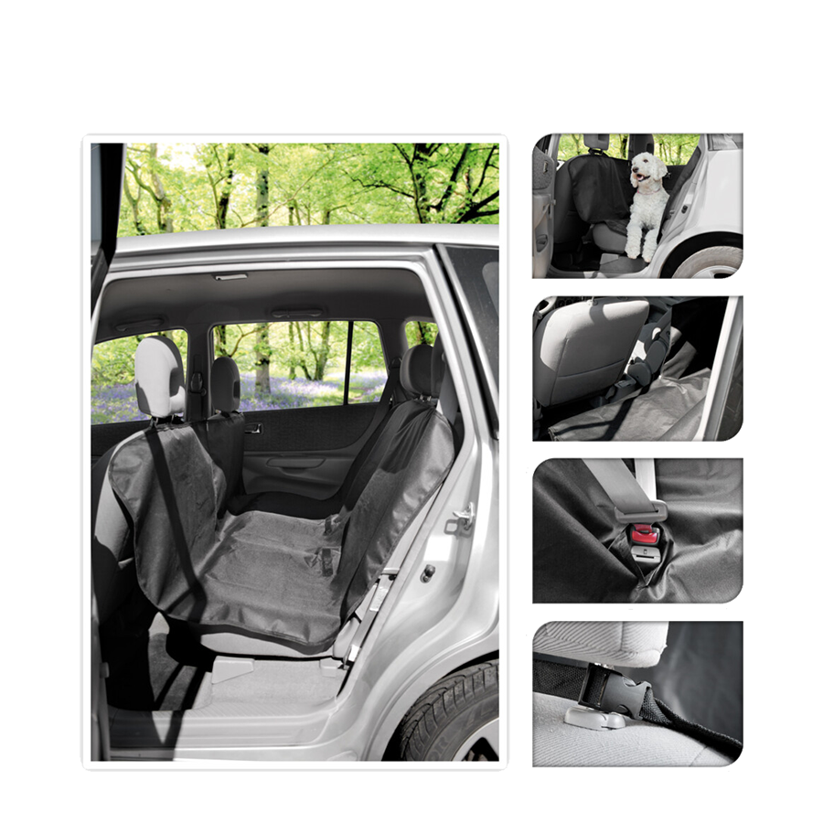 Pets Collection Pets Sammlung Autositzschutzbezug 135x145 cm Schwarz