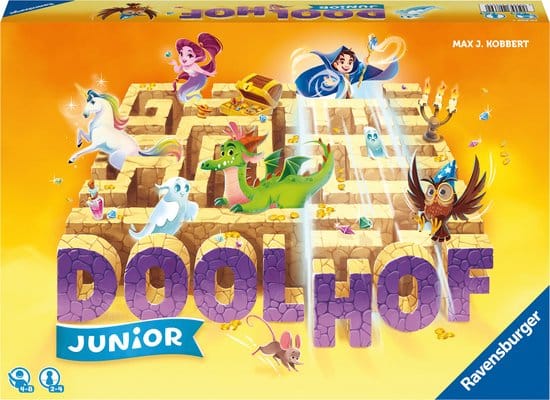 Ravensburger junior doolhof | kinderspel voor 2-4 spelers | vanaf 4 jaar