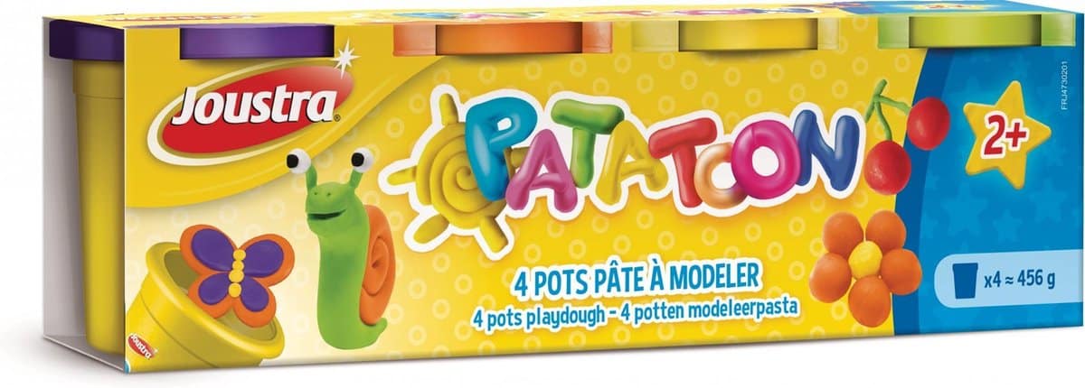 Joustra Modelliermasse, 4 Farben