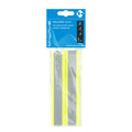 Messingschlager m-wave veiligheids arm- beenband met reflectie strepen en klitteband
