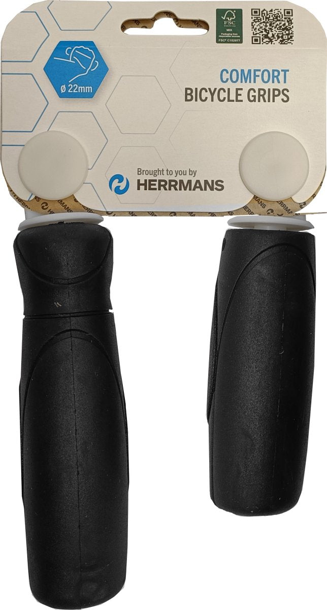 Herrmans Griffe, ergonomisch, schwarz