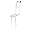 Basil b.v. basil 50369 basil-front carrier slim fit met veerklem wit