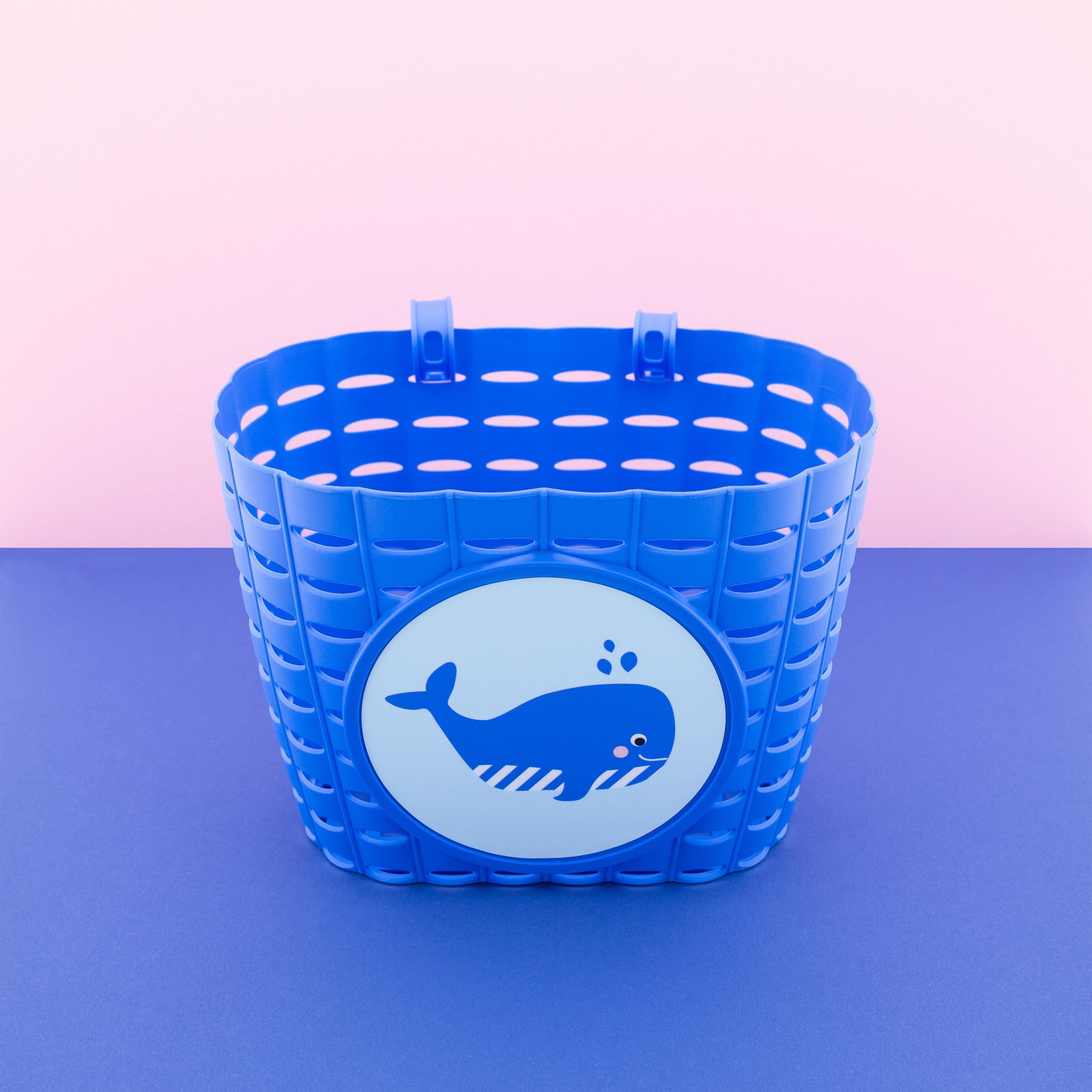 Widek Kinderkorb Entdecker Spritziger Wal Blau