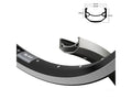Ryde b.v. velg 28' - 14 bigbull 28'-622 alu. zwart cnc 36 gts. db