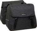 Joli dubbele fietstas MIK adapter - waterafstotend polyester - 37L - 1.7kg - Nomi Black - sportieve fietstas